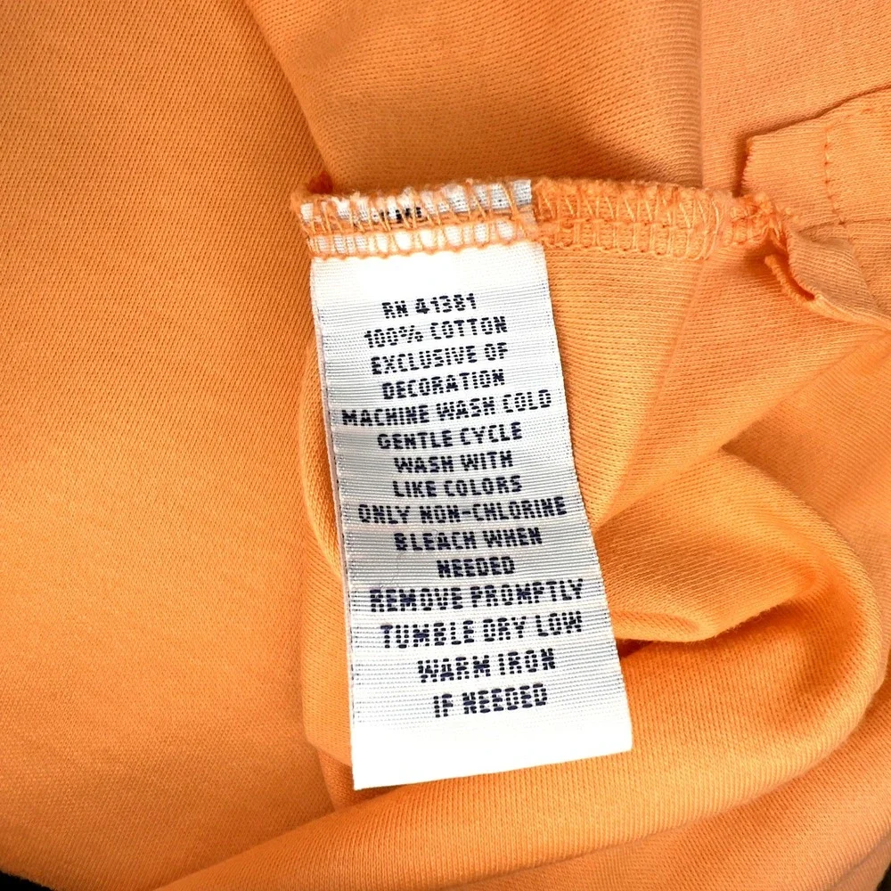 MENS POLO RALPH LAUREN Shirt XL Orange Polo Pima Soft Touch Colored Pony Preppy